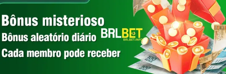 Bônus misterioso diário no BRLBET cassino.
