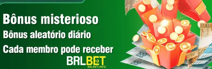 Bônus misterioso diário no BRLBET